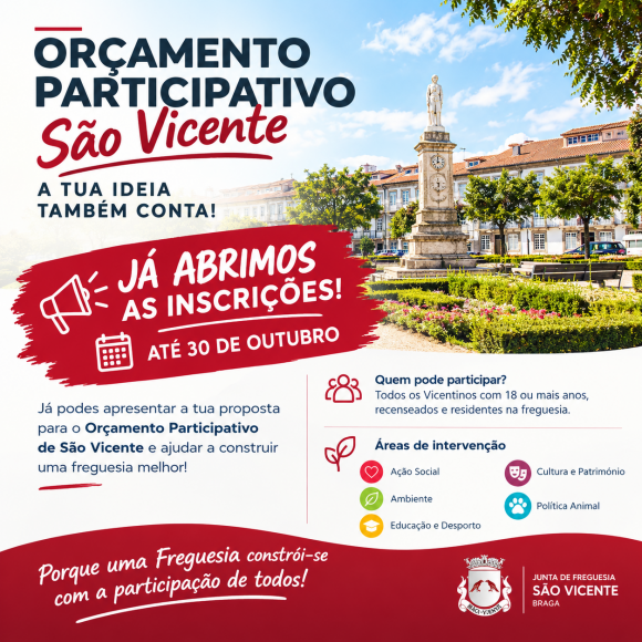 J&aacute; est&atilde;o abertas as inscri&ccedil;&otilde;es para o or&ccedil;amento participativo